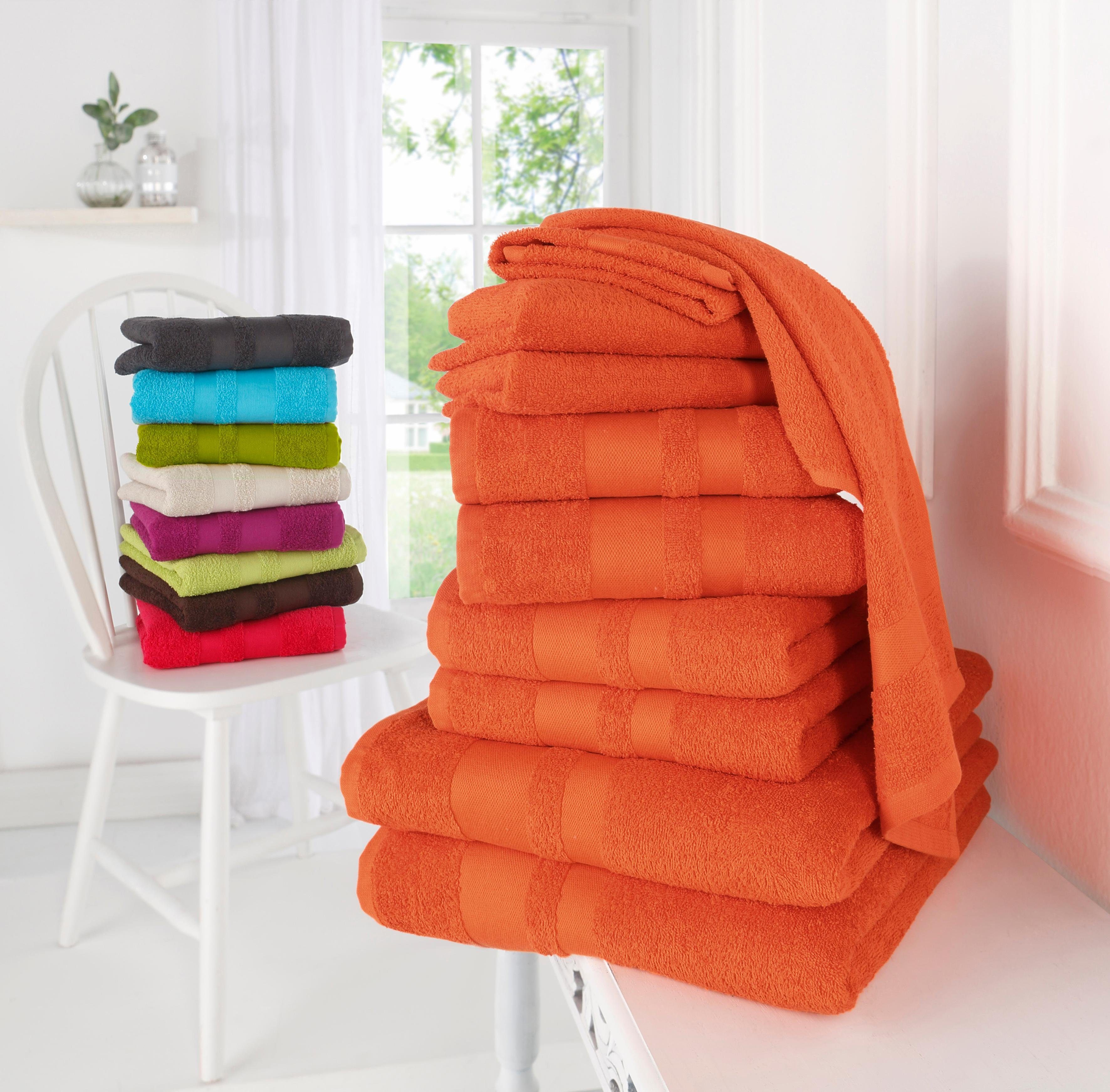 my home Handtuch Set Vanessa, 10-tlg günstig online kaufen