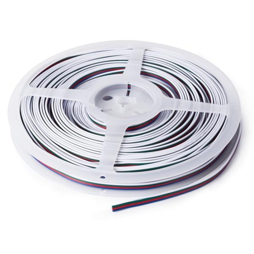 LED Stripe RGB-KABEL FÜR LED-STREIFEN - 4-ADRIG - 4 x 0.33 mm² - 25 m