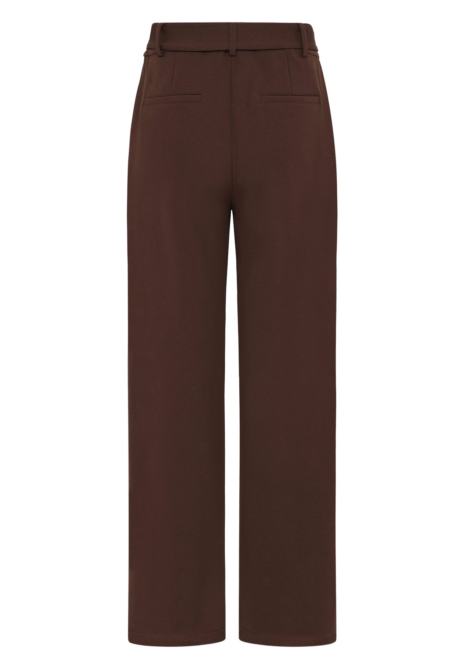 Zero Stoffhose Damen mit Stoffgürtel Gürtel