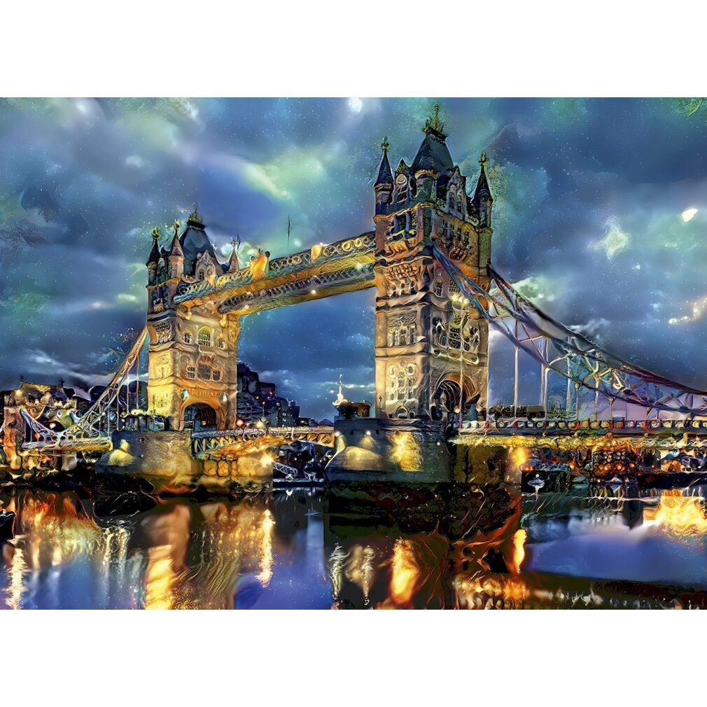 BLUEBIRD Puzzle BLUEBIRD Puzzle Tower Bridge, London 1000 Teile, Puzzleteile