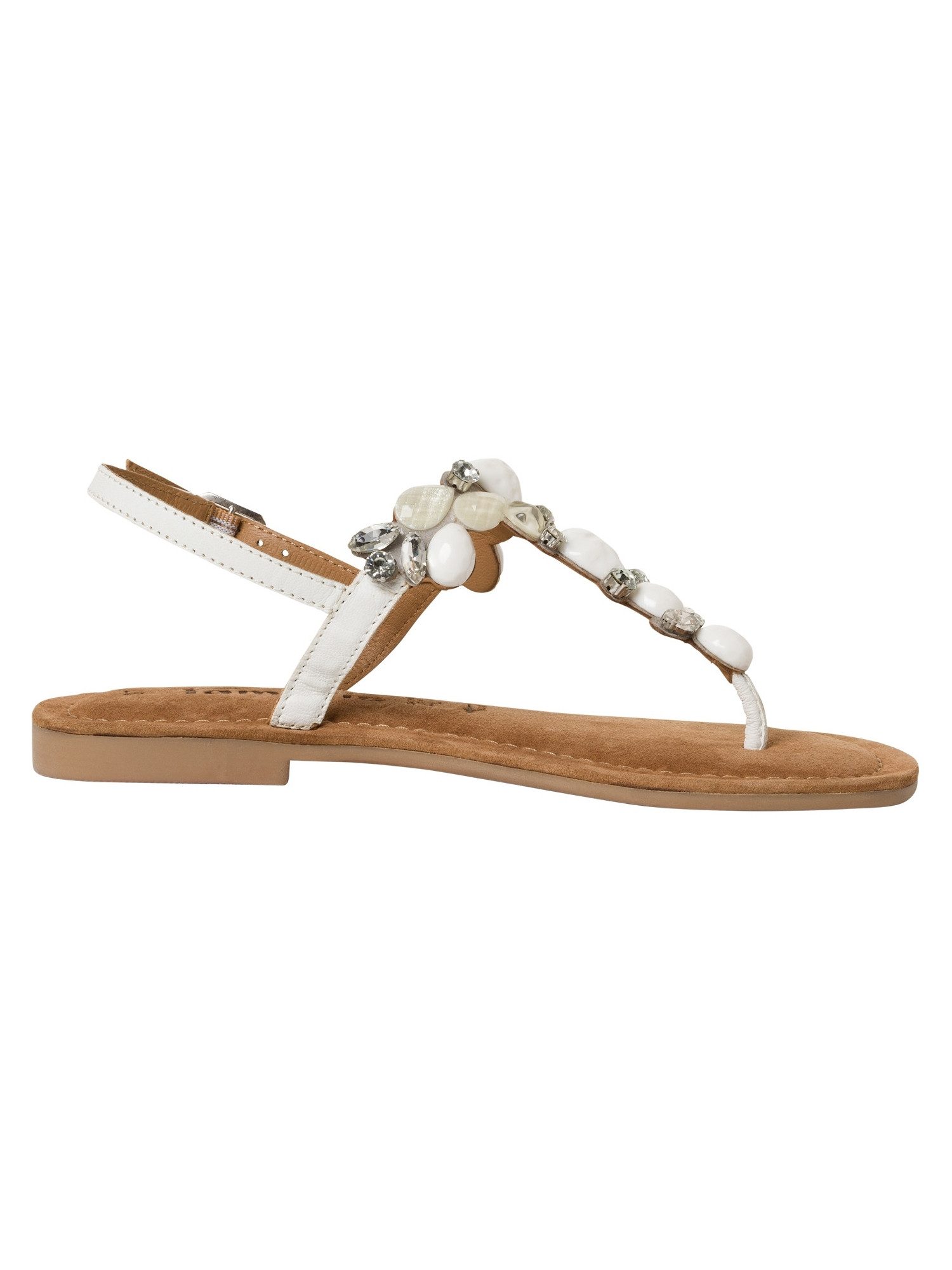 Tamaris TOUCH-IT mit Blockabsatz kein Absatz 1-28163-42 T-Strap-Sandale TOUCH-IT