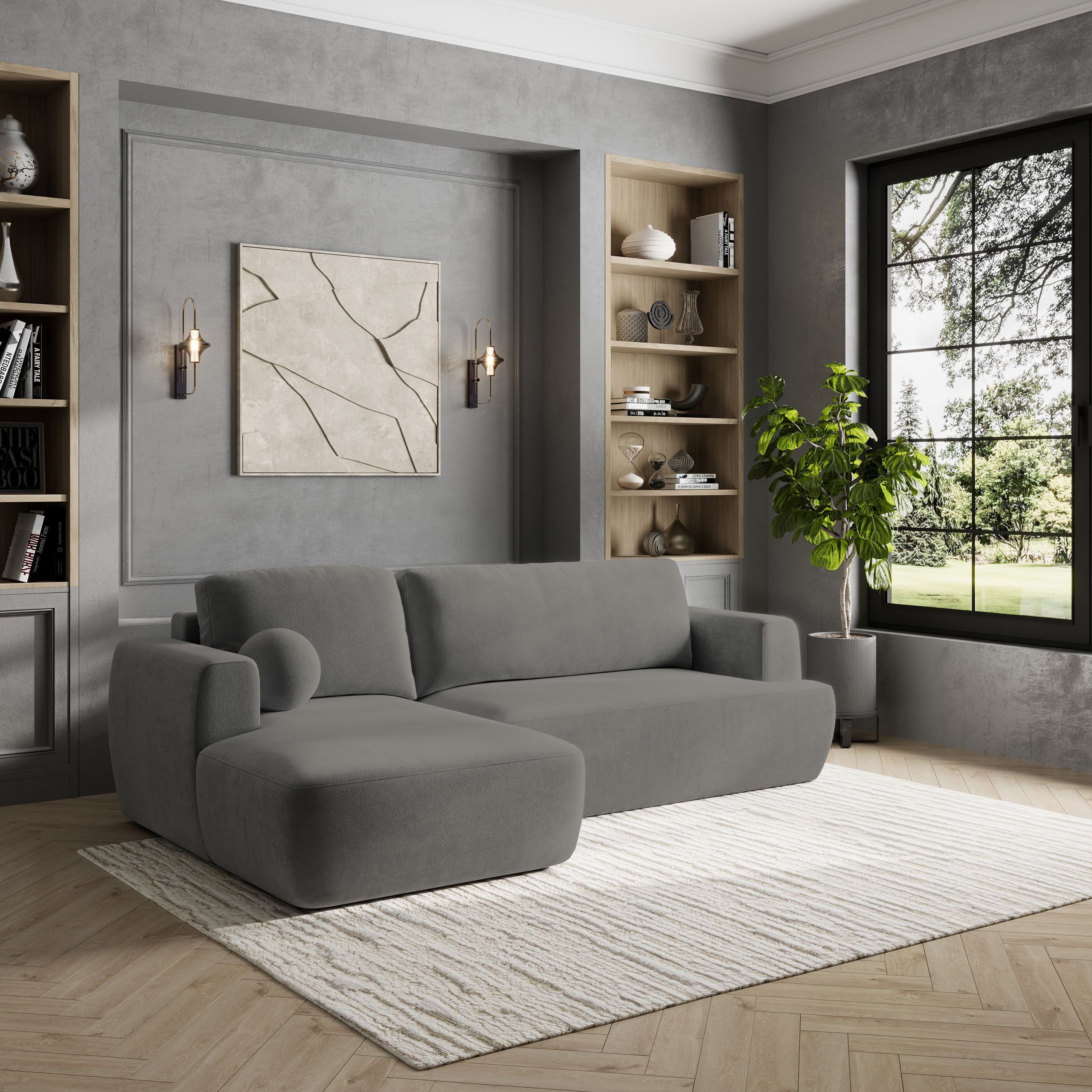 Masseno Ecksofa SENTI mit Schlaffunktion L-Form, günstig online kaufen