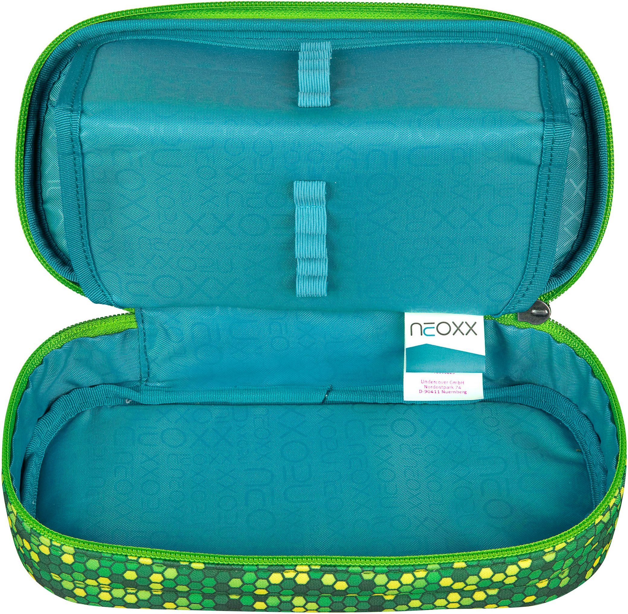 neoxx Schreibgeräteetui Schlamperbox, Jump, teilweise aus recyceltem Material