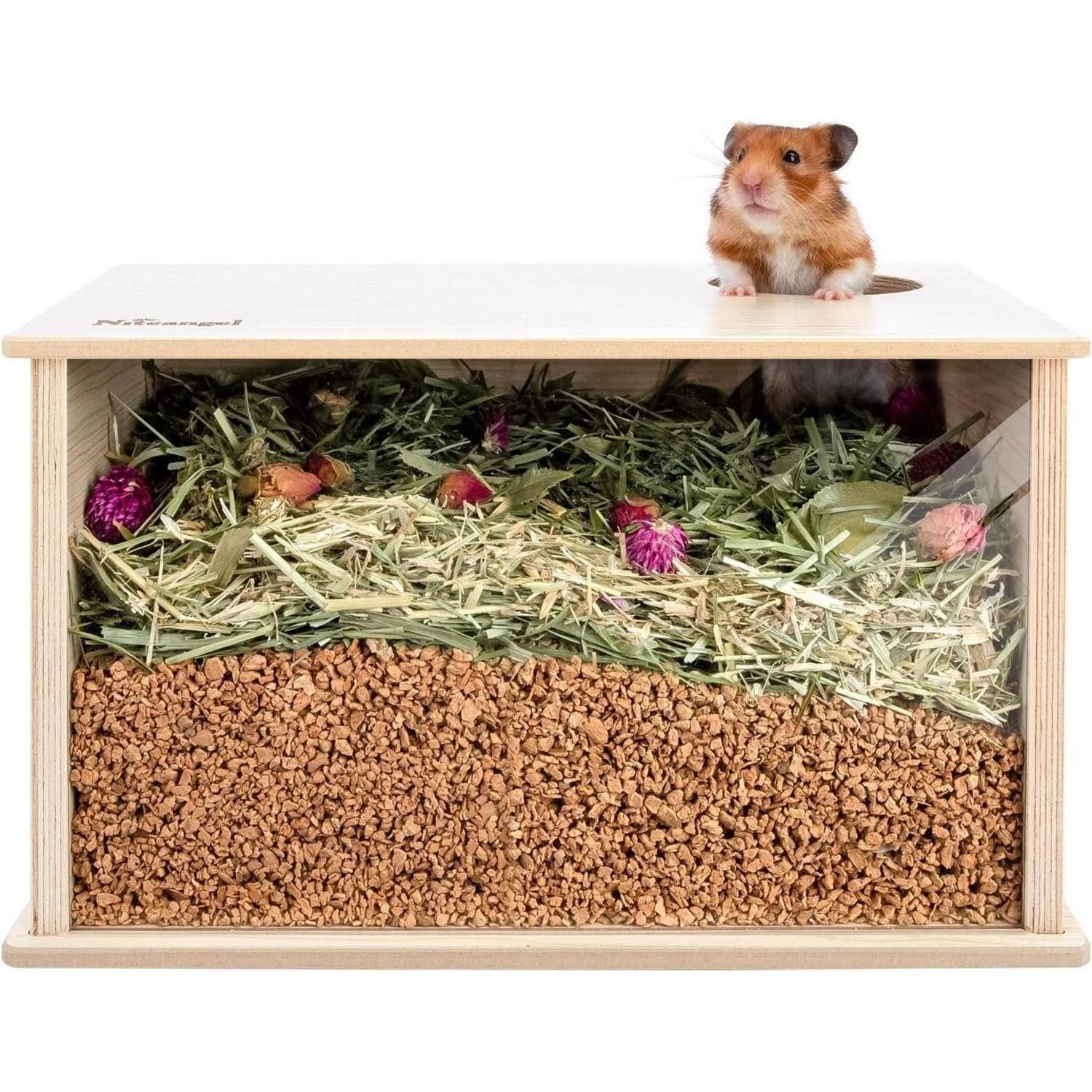 LuxusKollektion Nagerhaus Hamster Grabbox für syrische Zwerghamster und andere Kleintiere