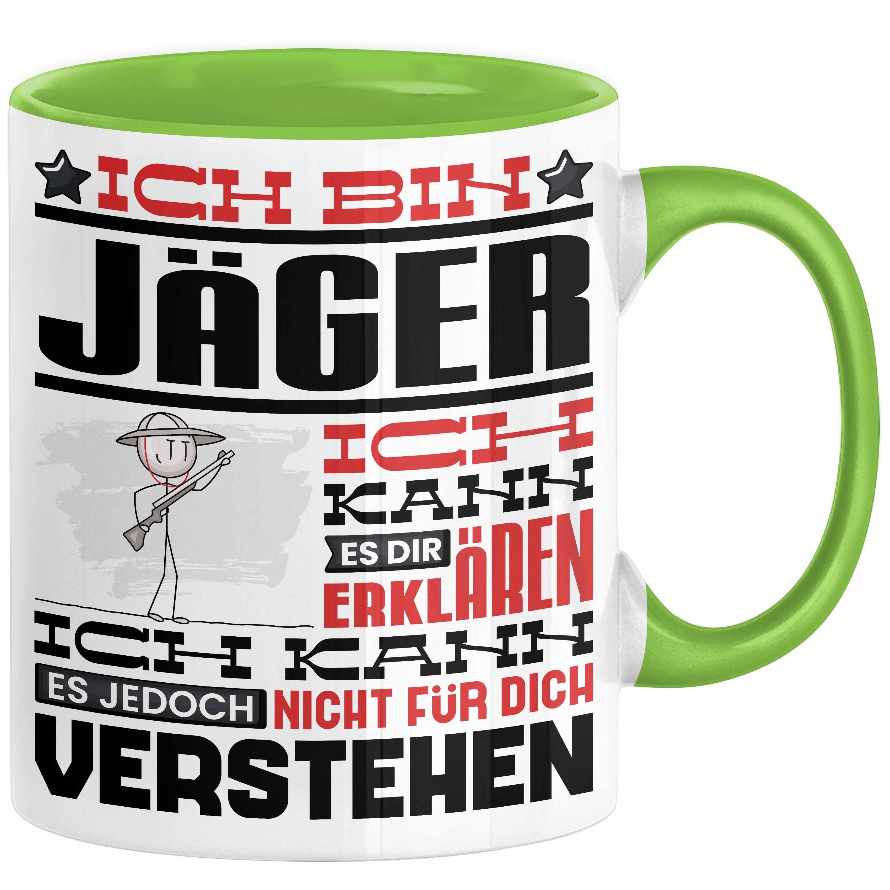 Tasse Jäger Geschenk Tasse Lustige Geschenkdiee für einen Jäger Geburtstag I