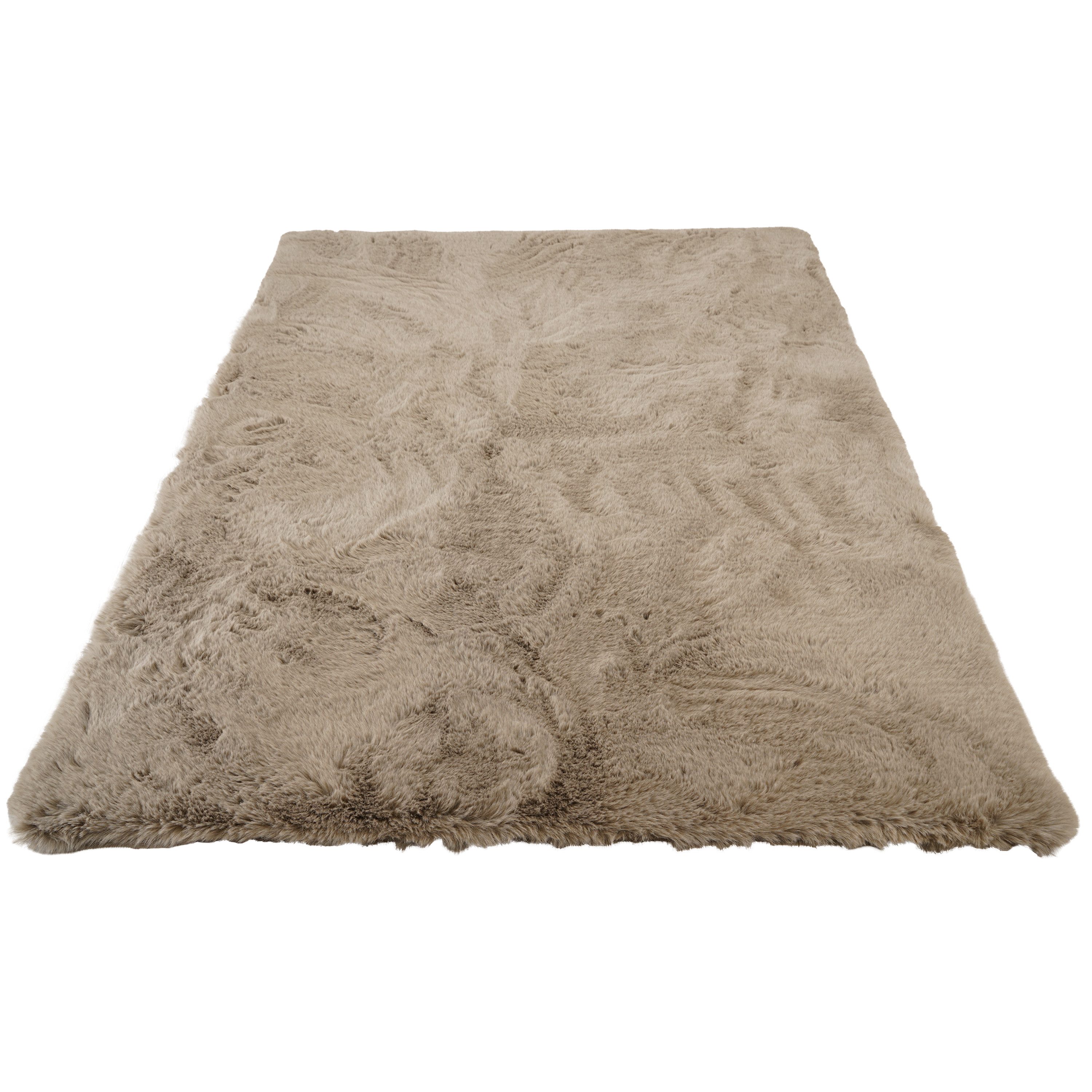 Consilio Concept Fellteppich Teppich Hasenfell Imitat HEAVEN Fell Hochflor rechteckig Höhe: 50 mm