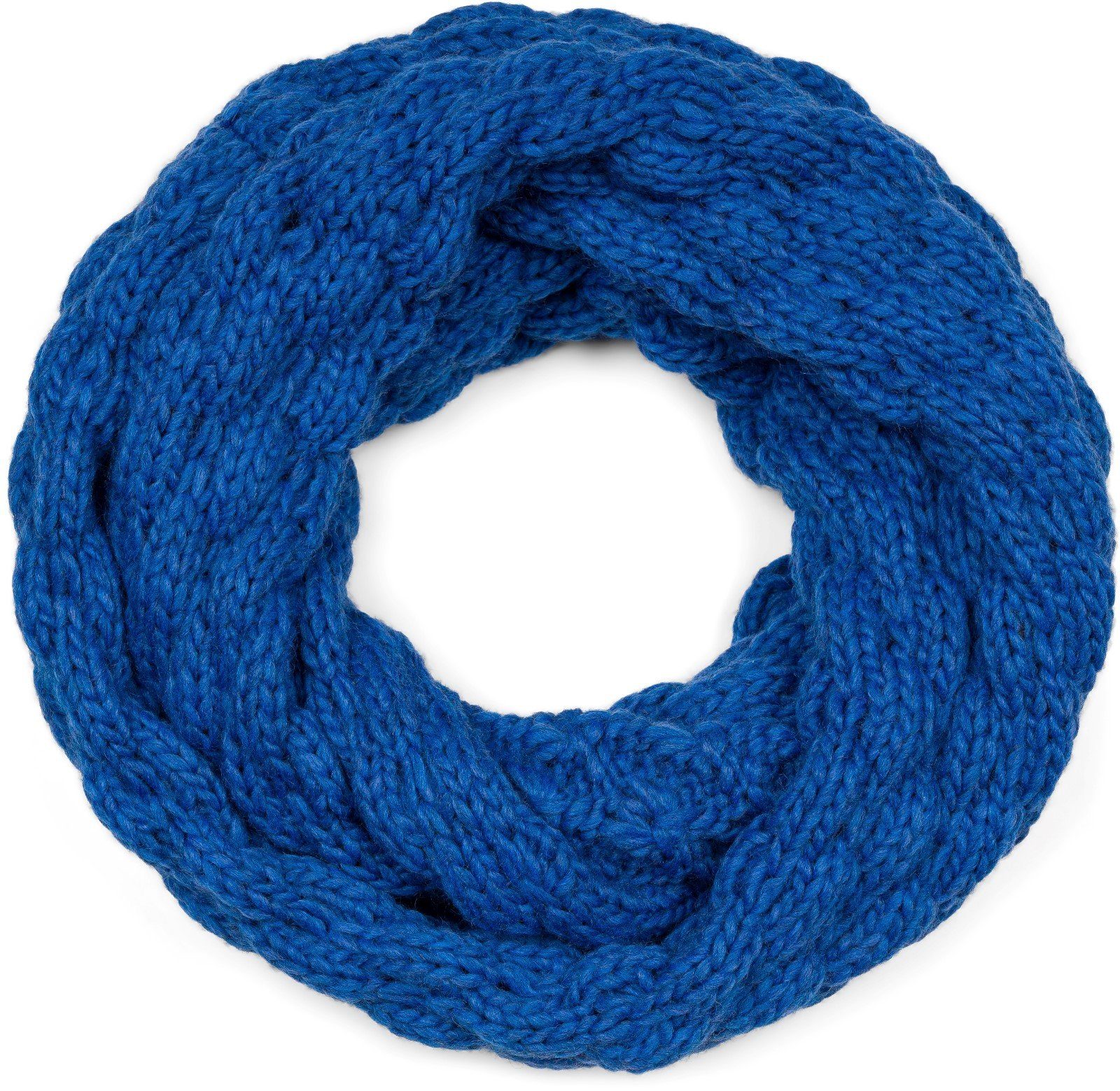 Strickschal Strick Loop mit Bubblemuster