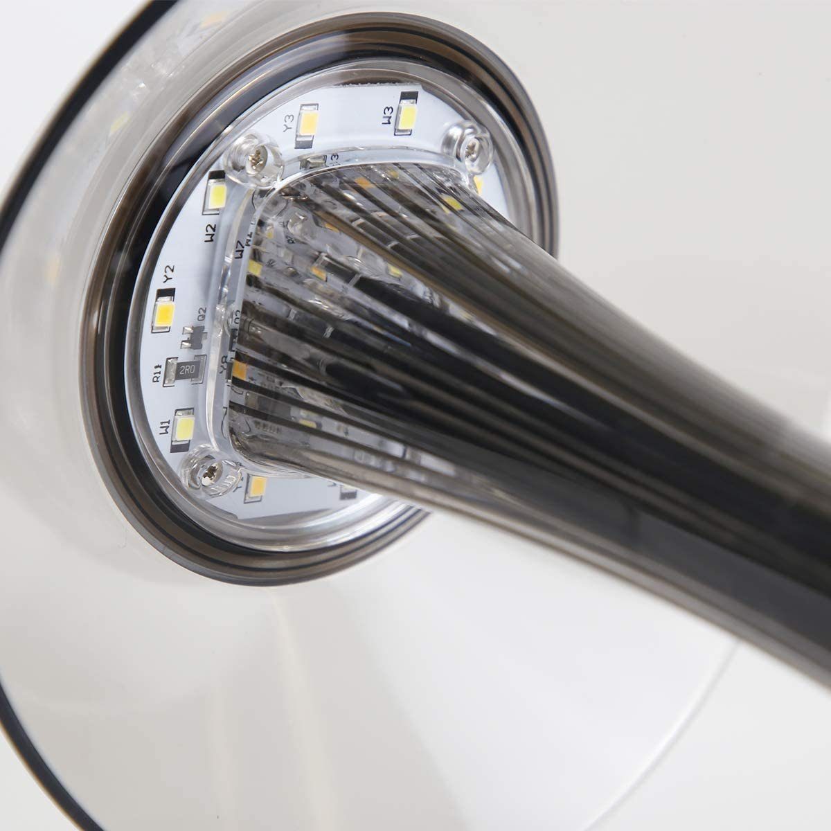 ZMH Nachttischlampe Tischleuchte Nachtlicht Dimmbar in 3 Helligkeitsstufen, LED fest integriert