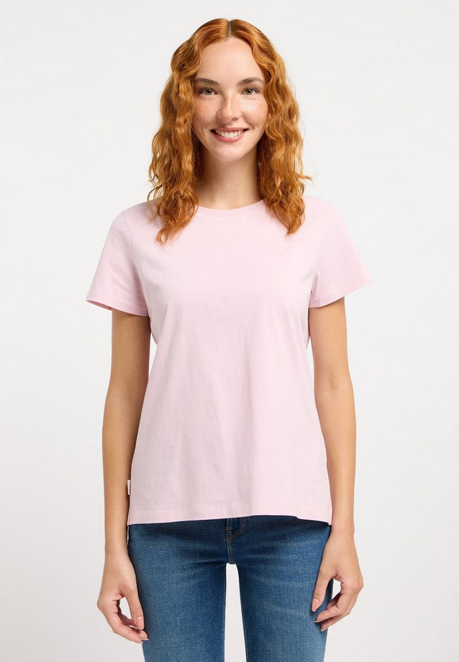 Ragwear Kurzarmshirt ADORI LOVE aus Baumwolle und Jersey, hüftlange Passform, mit Rundhalsausschnitt
