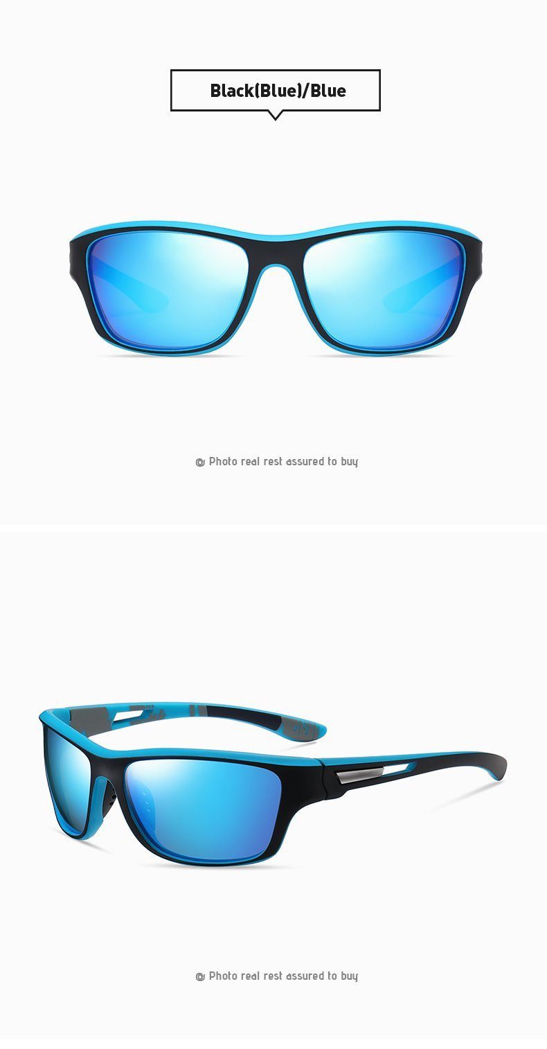 PACIEA Fahrradbrille Sportbrille Polarisiert Ultraleicht Damen Herren UV Schutz