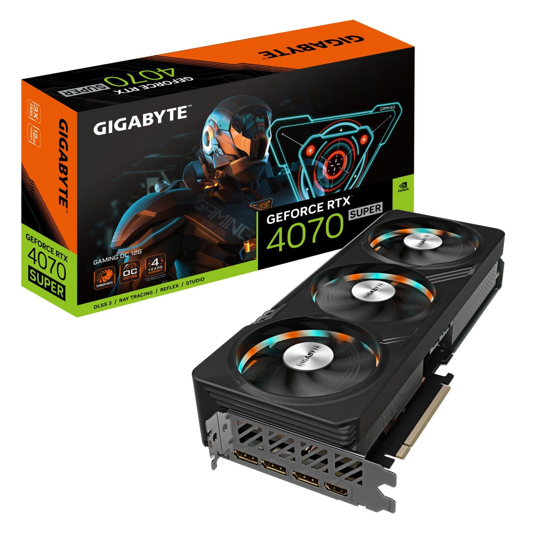 Gigabyte GeForce RTX 4070 SUPER GAMING OC 12G Grafikkarte