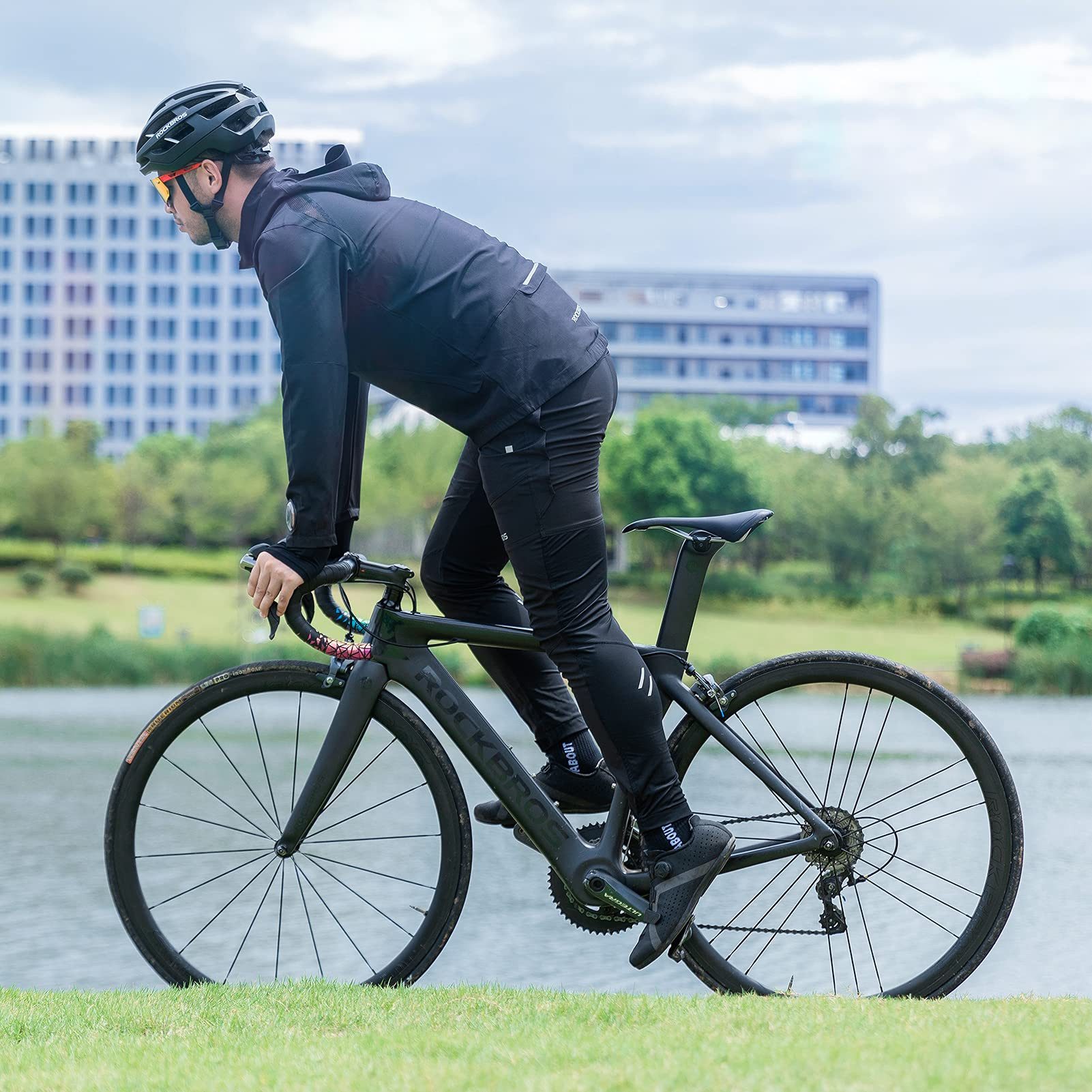 ROCKBROS Fahrradhose Herren Elastisch Atmungsaktiv Laufhose günstig online kaufen