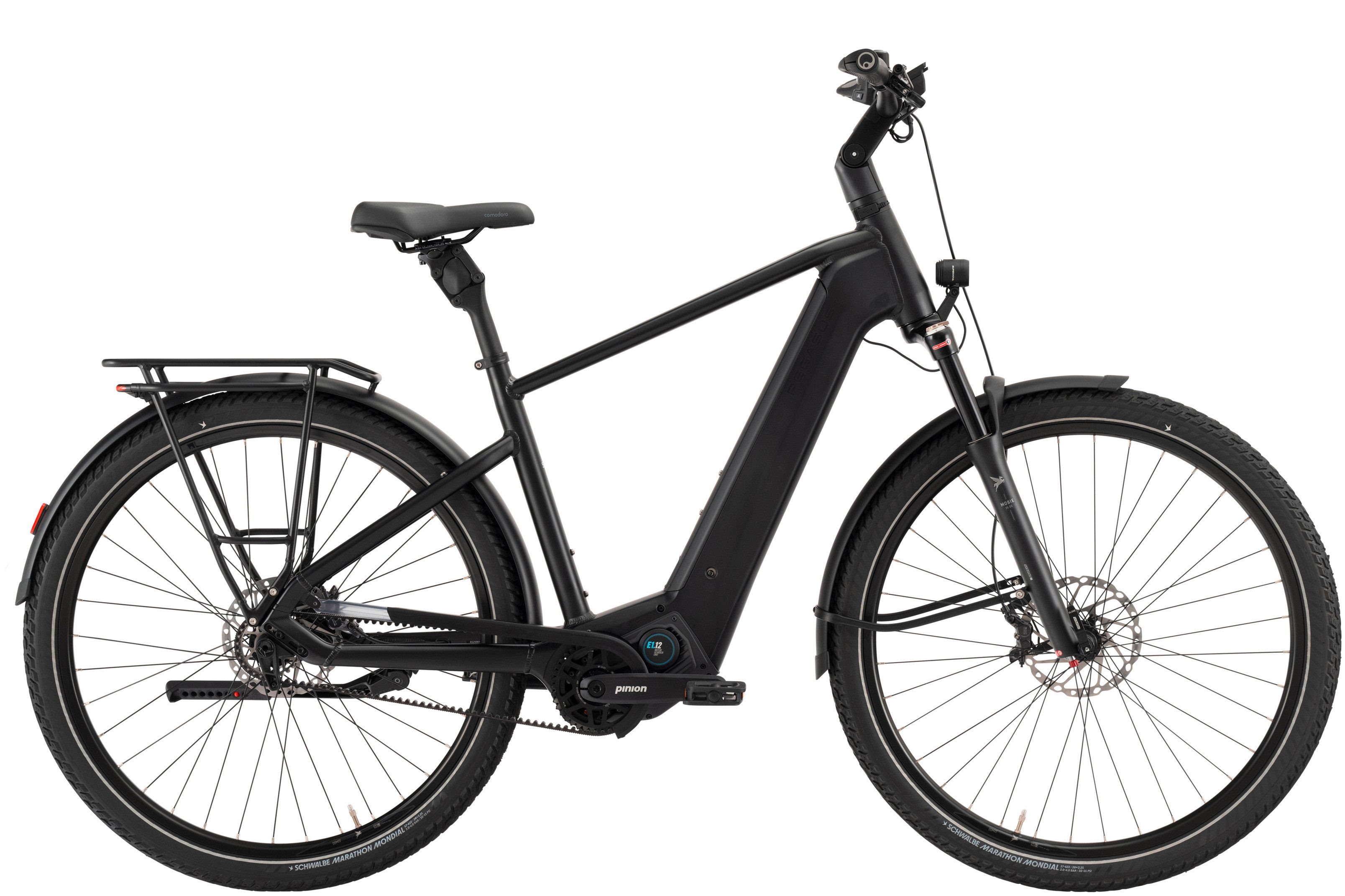 Pegasus E-Bike Pegasus Estremo EVO 12 Lite 800 Wh Herren schwarz 2026, 12 Gang Formula ECL-52, Getriebeschaltung, Pinion MGU E1.12, 800 Wh