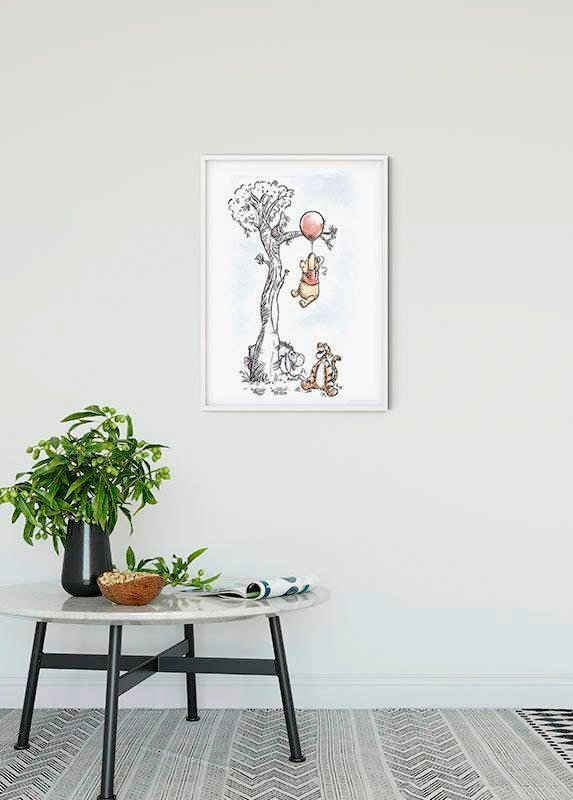 Komar Poster »Winnie Pooh Hang on«, Disney, Höhe: 40cm