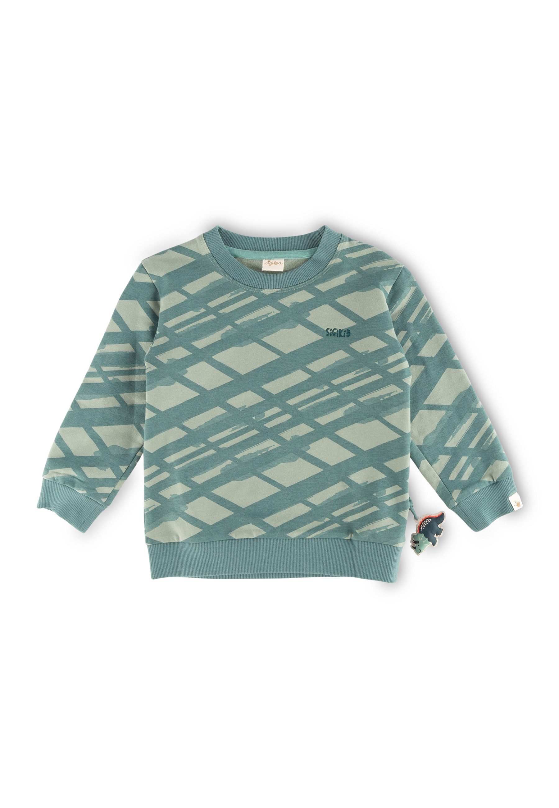 Sigikid Sweatshirt Sweatshirt dino world für Kinder Jungen (1-tlg)