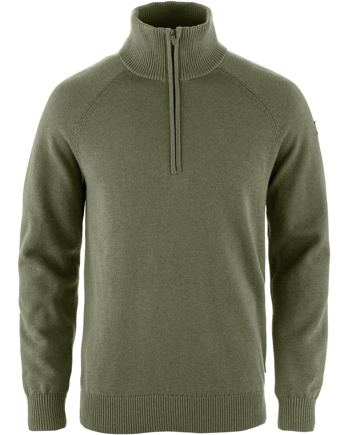 Fjällräven Troyer Troyer Övik Lite Half Zip oliv,Gr.XXL