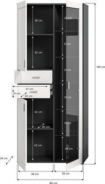 INOSIGN Vitrine Jarvi (1-St)