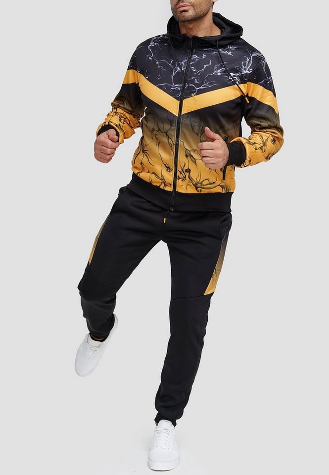 Neu Herren Hip Hop Trainingsanzug Jogginghose Jacke 3 Farben Alle Größen S-3XL 