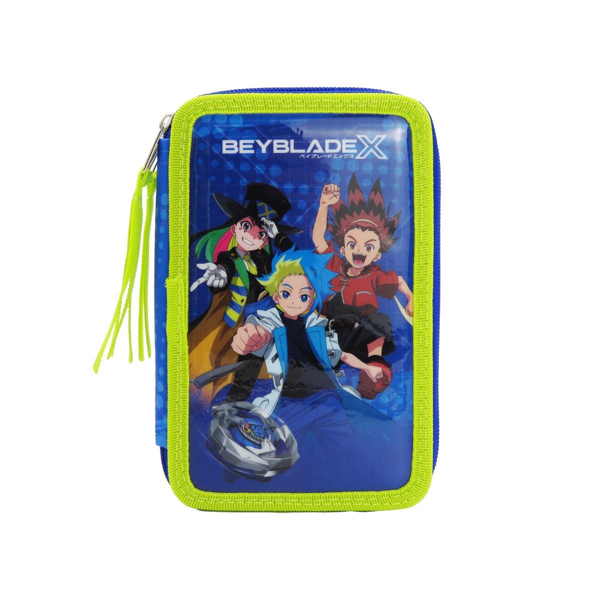 Beyblade Federmäppchen Plumier 3 Pisos Federmäppchen gefüllt 39 Teile Schule 20 cm, (39-tlg)