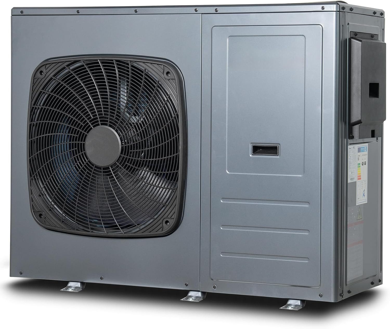 Smad Luft-Wasser-Wärmepumpe 8KW, Der COP-Wert erreichte ein Maximum von 4,92.