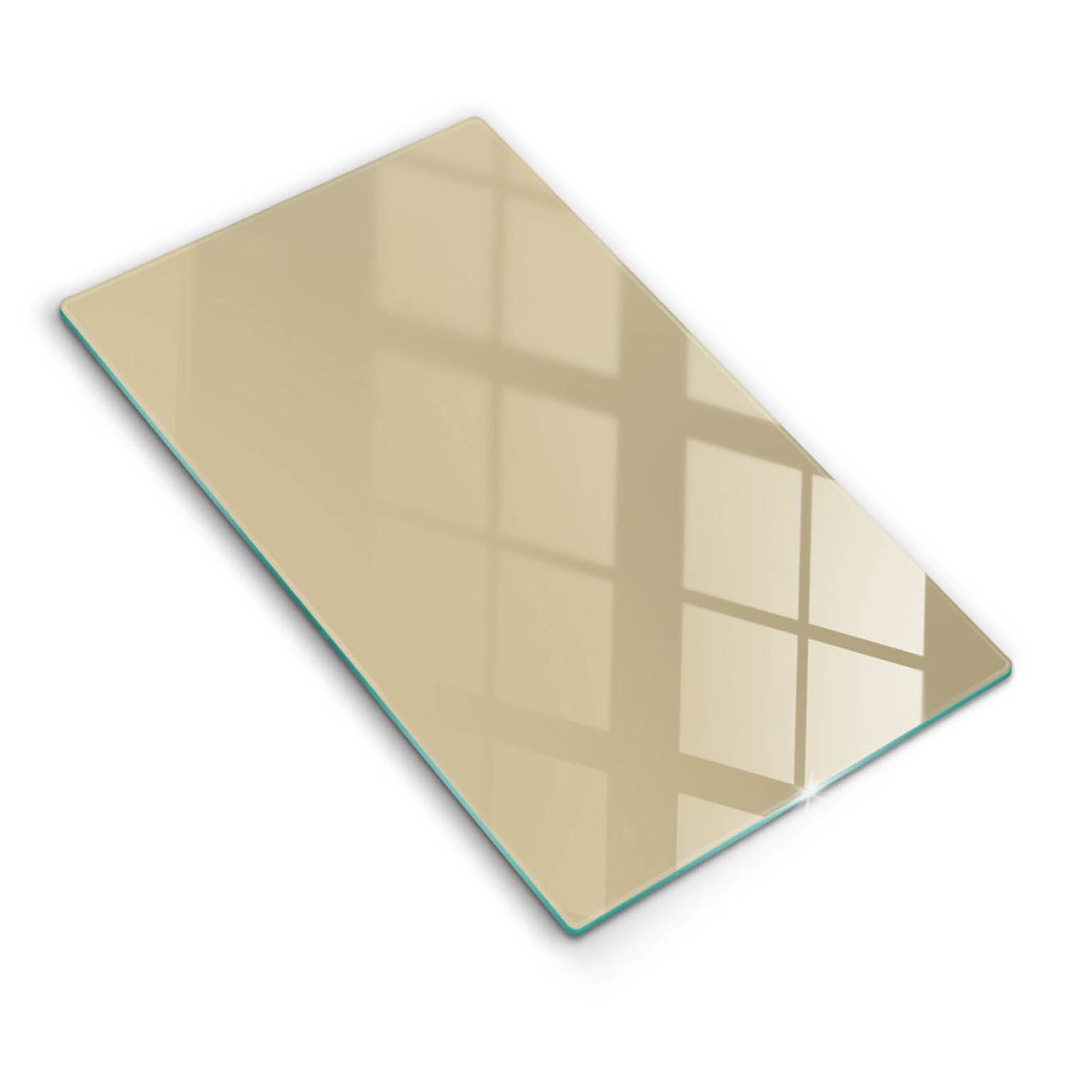 Tulup Schneidebrett Unifarben Herdabdeckplatte Gehärtetes Glas Kochplattenabdeckung, (1-St), Rechteckig 30x52 cm