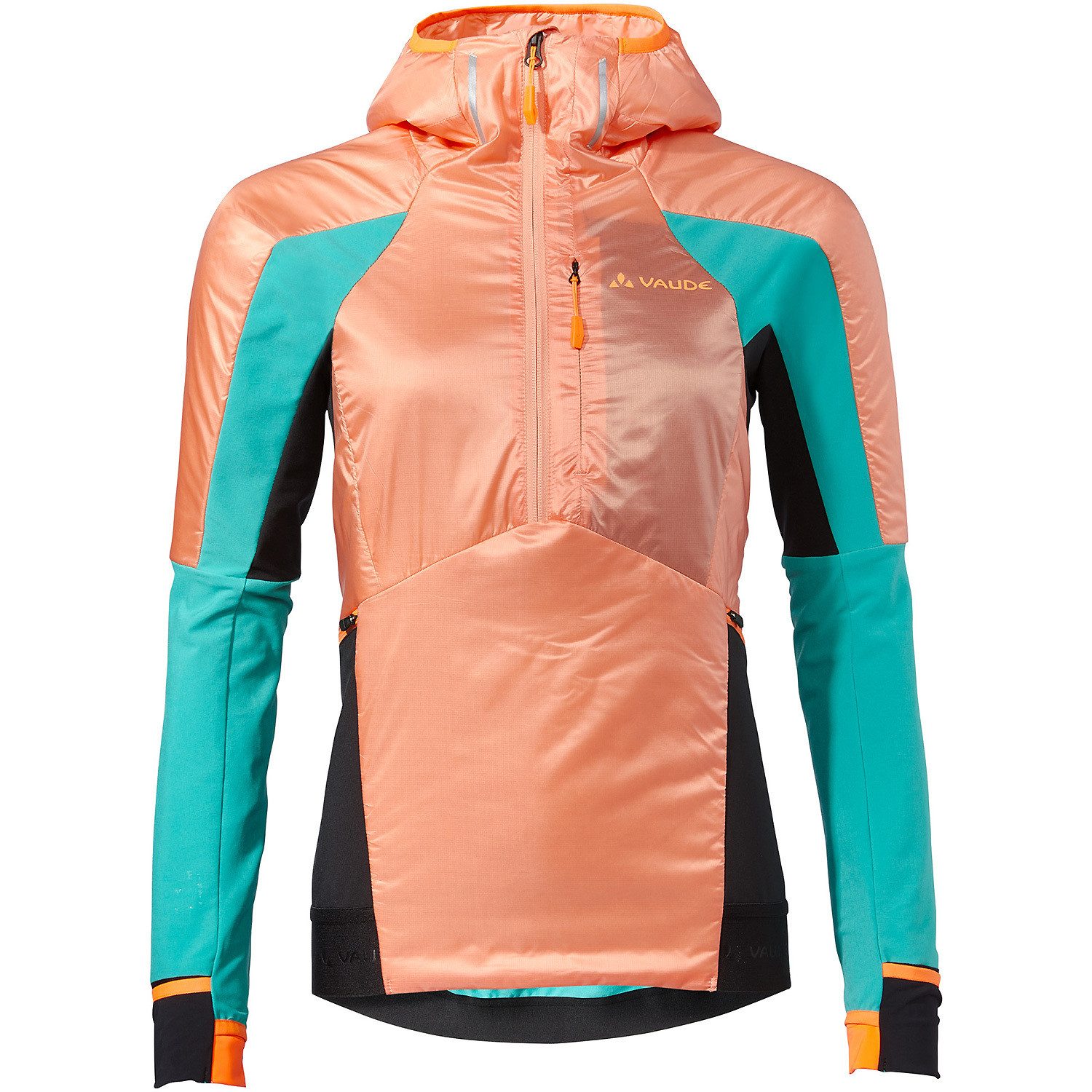 VAUDE Softshelljacke Funktionsjacke WOMENS LARICE HALFZIP JACKET