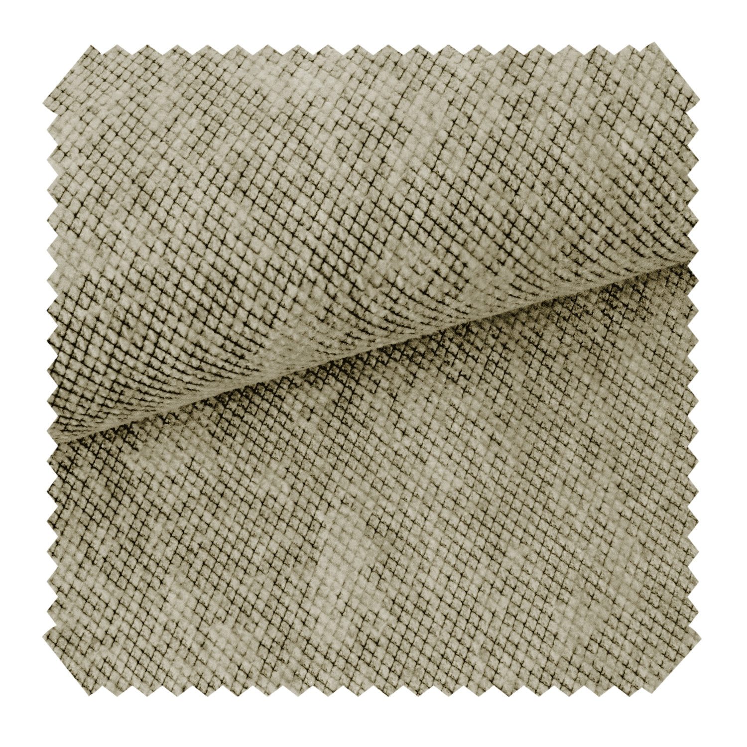 novely® Stoff WESSELN - Extravaganter Möbelstoff mit Netz-Muster, Strapazierfähig, Kuschelweich, Meterware, 1lfm