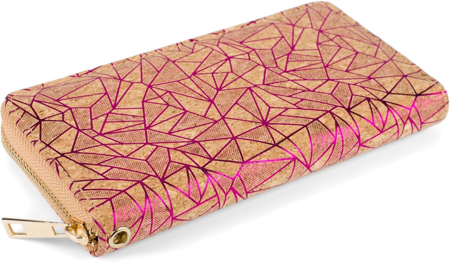 styleBREAKER Geldbörse Kork Geldbörse mit Prisma günstig online kaufen