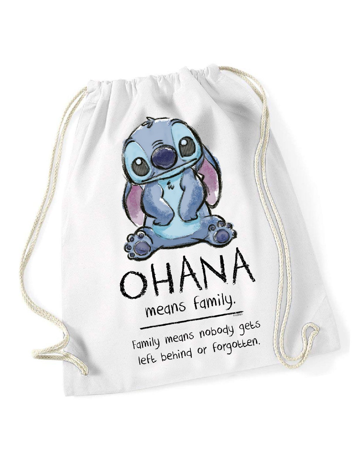 Disney Gymbag Lilo & Stitch Ohana Means Familiy