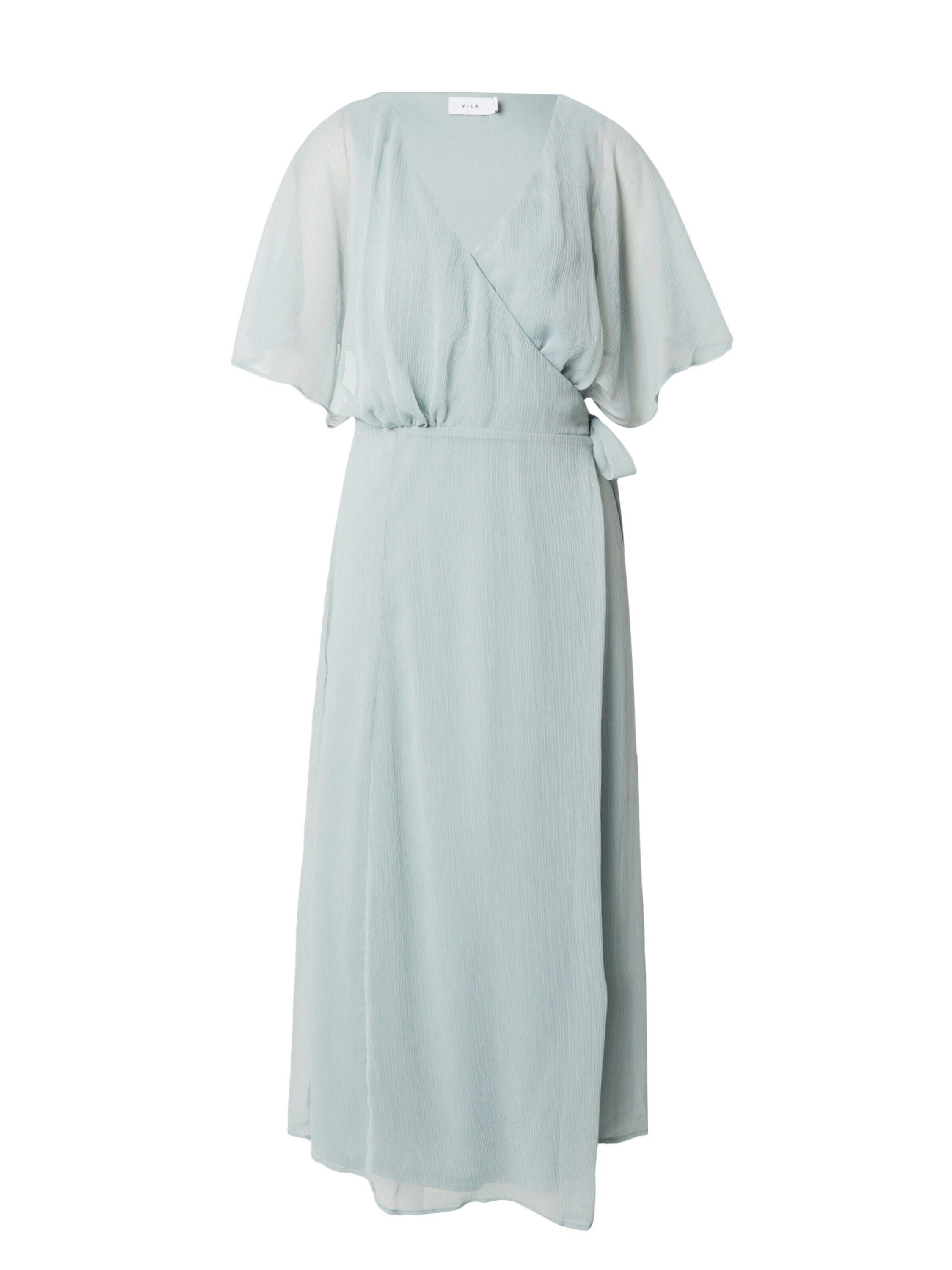 Vila Shirtkleid Elegantes Wickelkleid mit Gürtel günstig online kaufen