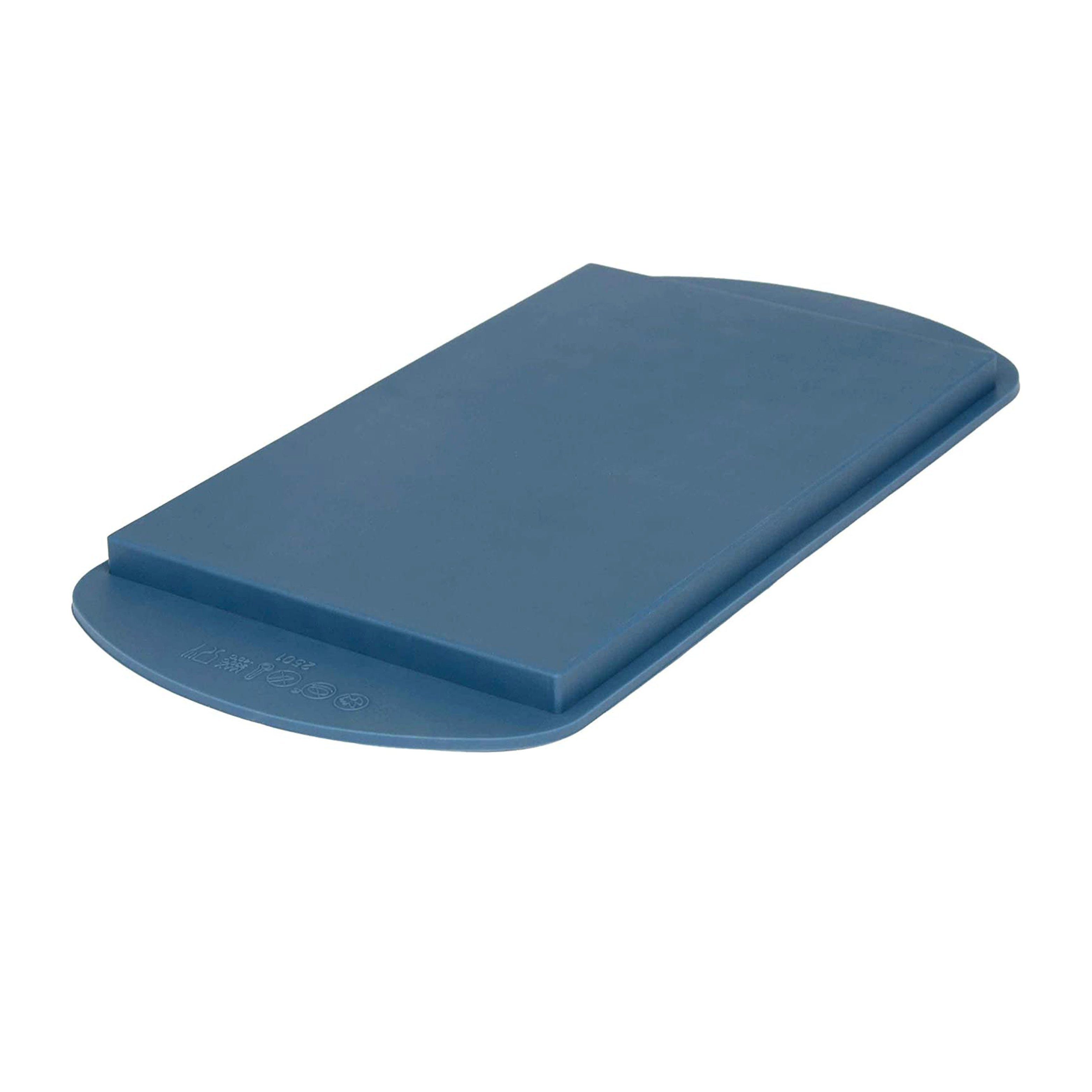 24x12x1cm Silikonform blau Eiswürfelform (1-tlg) wisefood Silikon, - Eiswürfel -