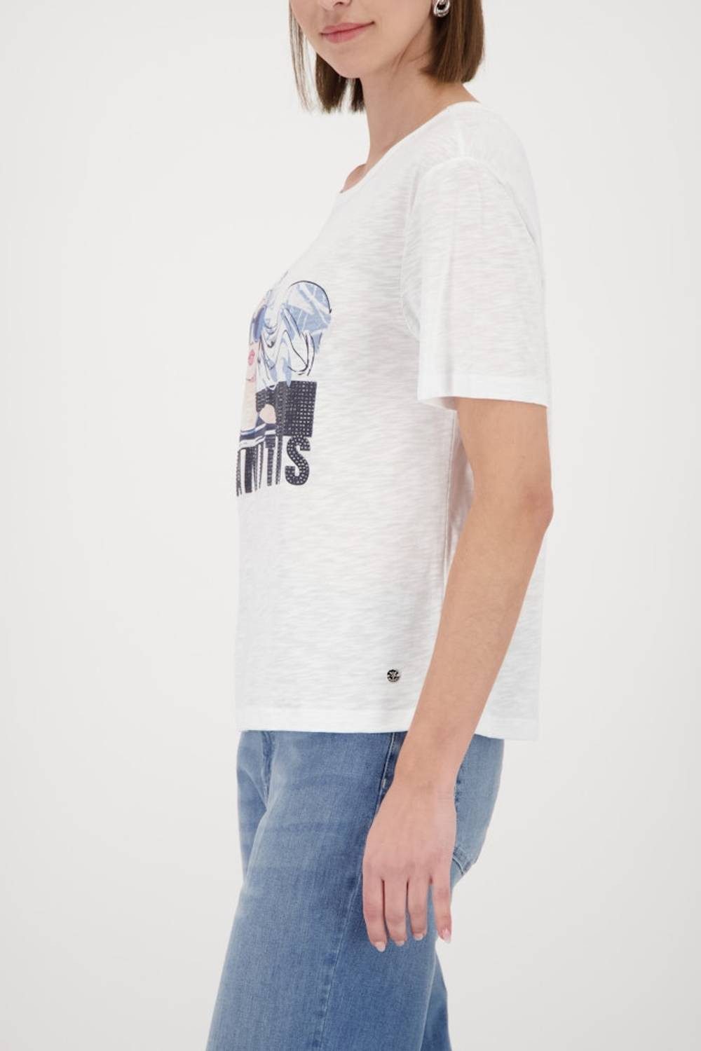 Monari T-Shirt 410619 weiß