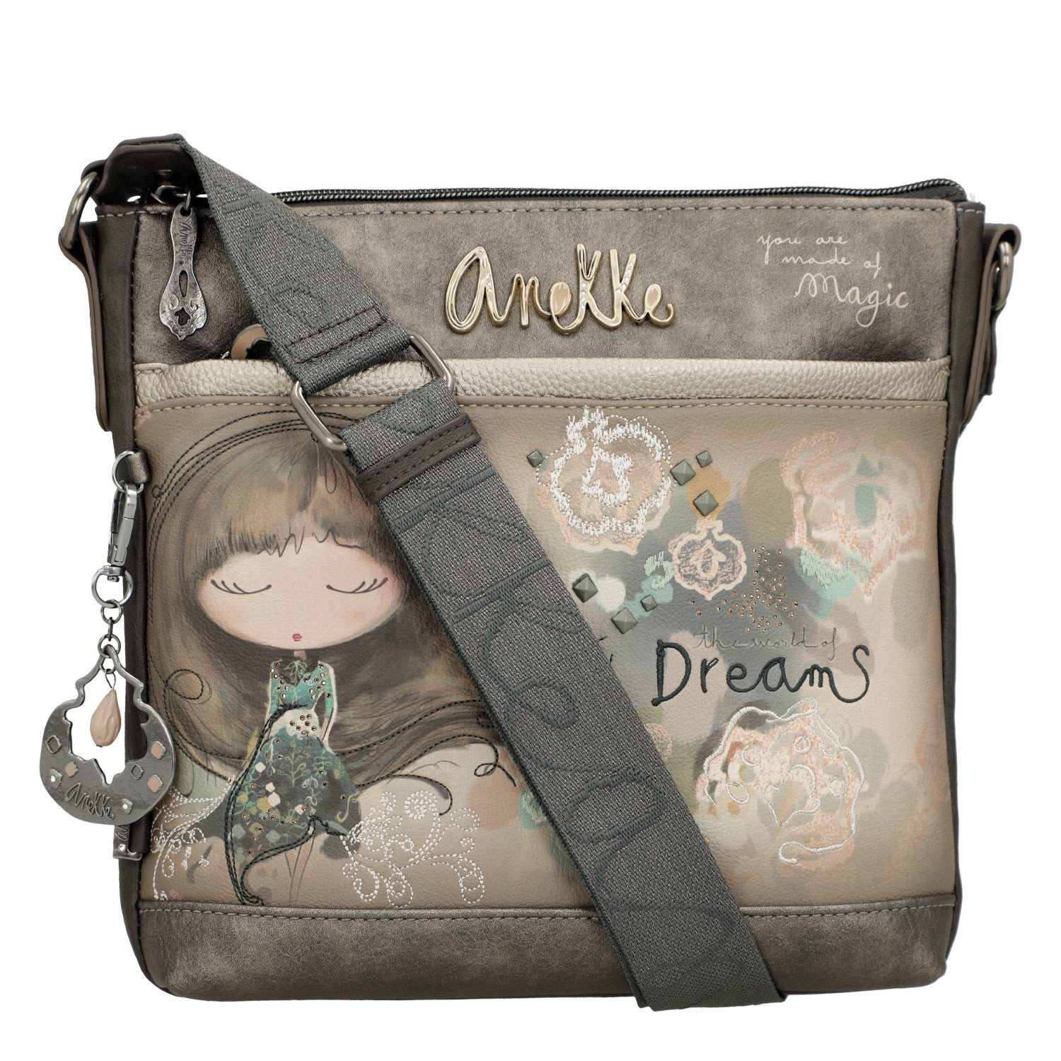 Anekke Umhängetasche Anekke Damen Umhängetasche Real multicolor (1, 1-tlg., günstig online kaufen