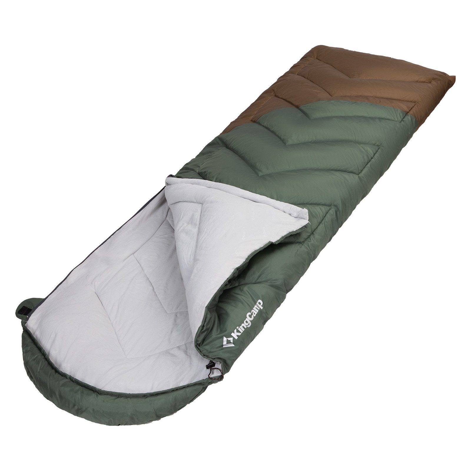 KingCamp Schlafsack Deckenschlafsack Radar 250 Sommer Schlafsack - XL