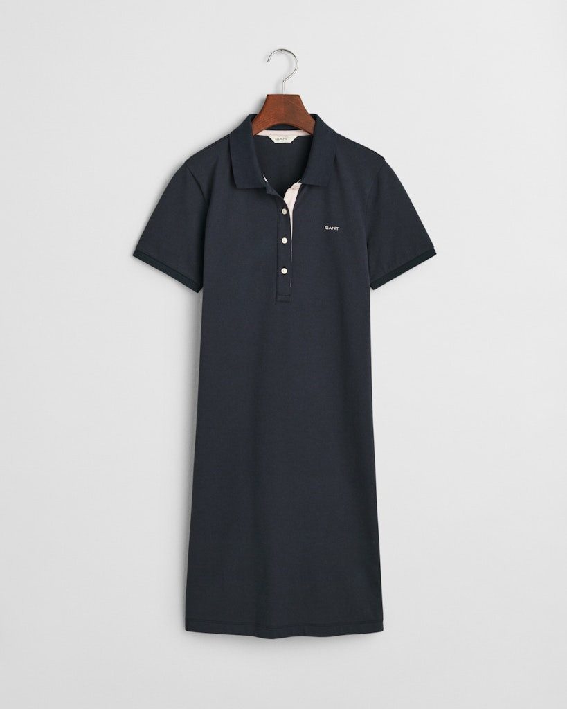 Gant Sommerkleid CONTRAST COLLAR PIQUE POLO DRESS