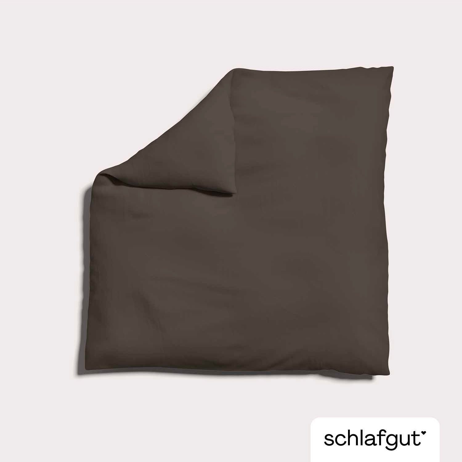 Schlafgut Bettbezug Knitted Jersey uni, aus günstig online kaufen