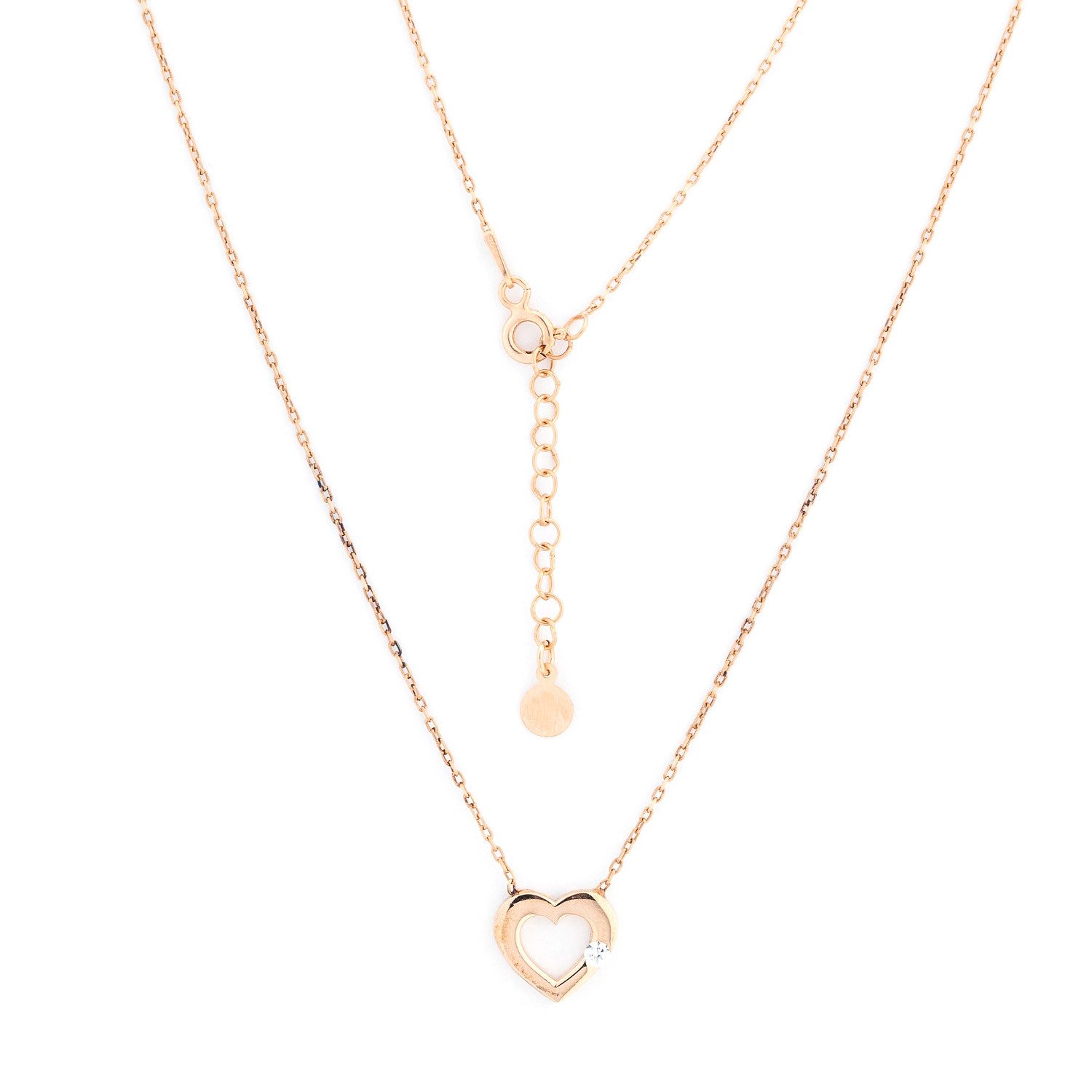 Silberkette Damen Collier 925 Sterlingsilber vergoldet