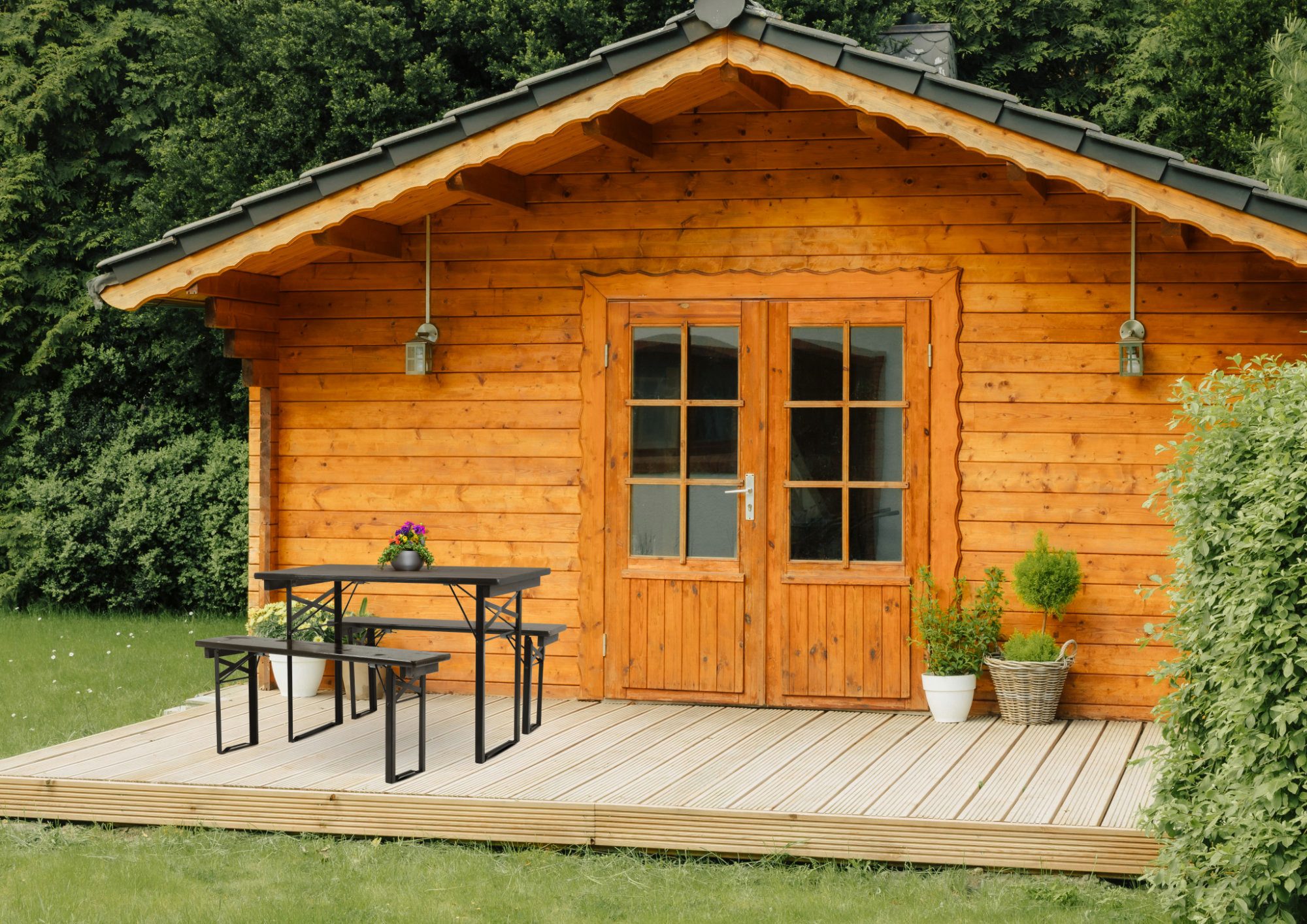 Stagecaptain Bierzeltgarnitur BBEU-110 Hirschgarten Bierzeltgarnitur für 11 günstig online kaufen