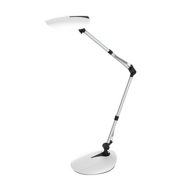 WOFI Schreibtischlampe, LED-Leuchtmittel fest verbaut, Warmweiß, Tischleuchte Schlafzimmer LED Tischlampe Schreibtisch Modern