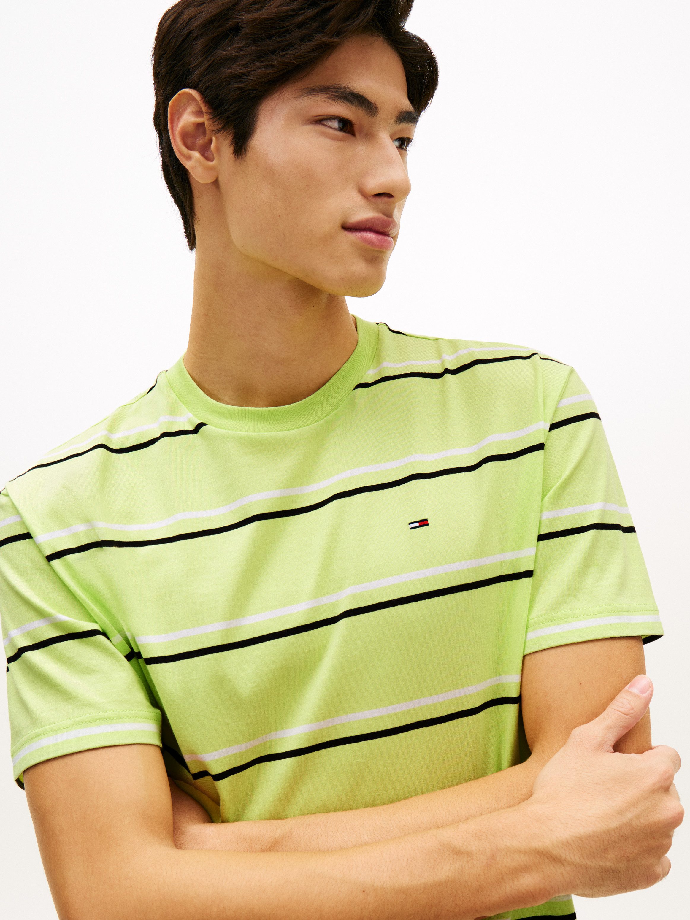 Tommy Jeans T-Shirt RELAXED STRIPE Relaxed fit mit Streifenmuster