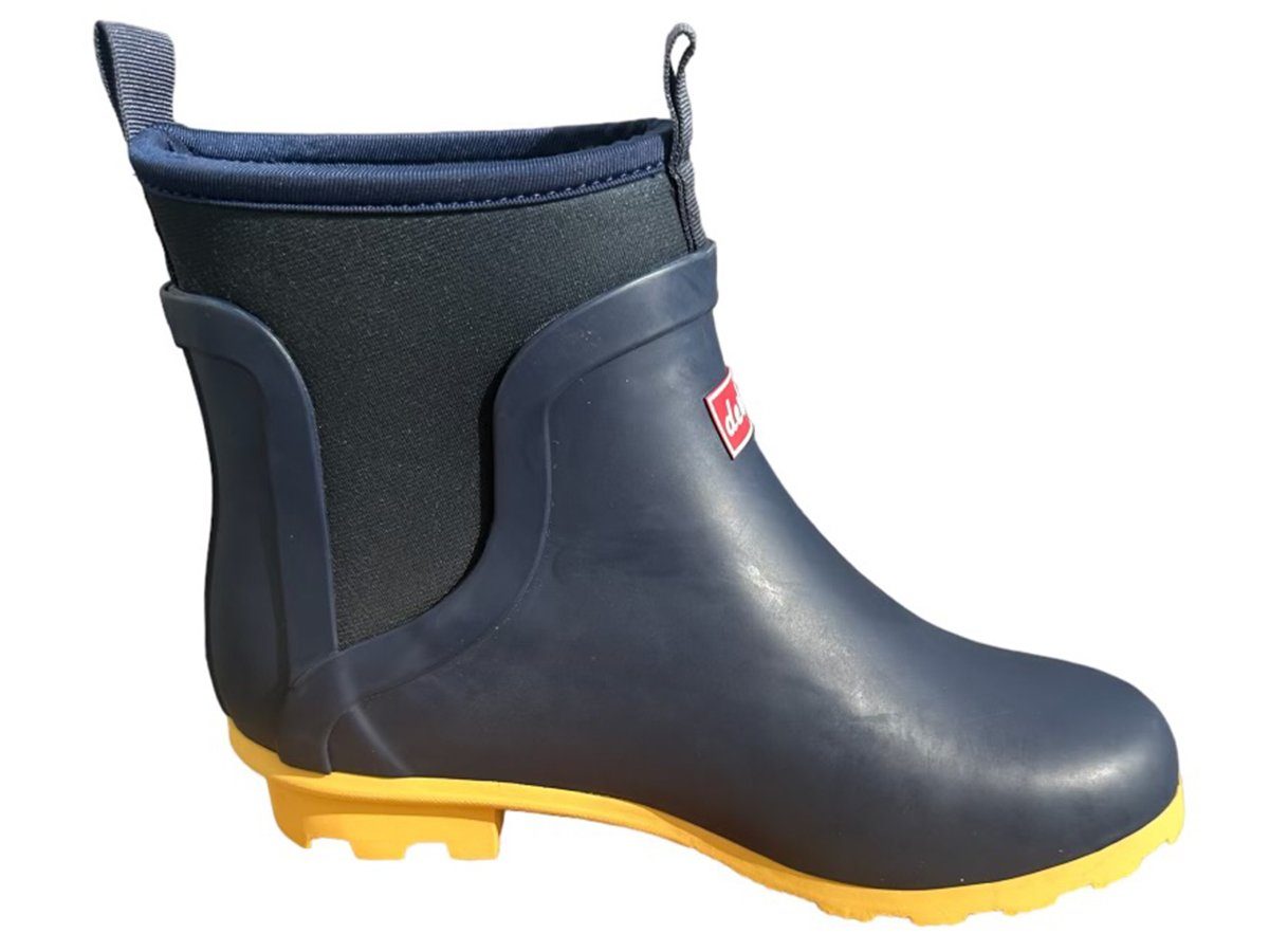 Derbe Derbe Stevel Ducker Puuschen Marine / Gum Gummistiefelette