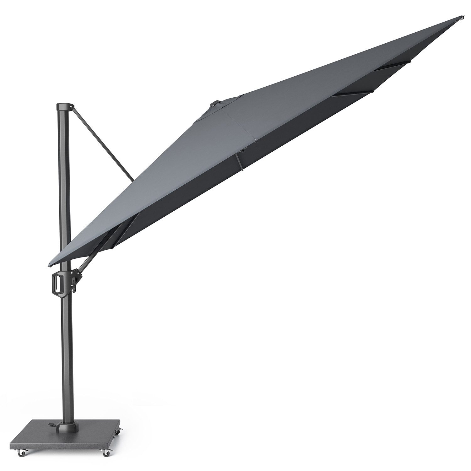 Platinum Sonnenschirm Challenger T¹ Basic 360° kippbar, LxB: 300x300 cm