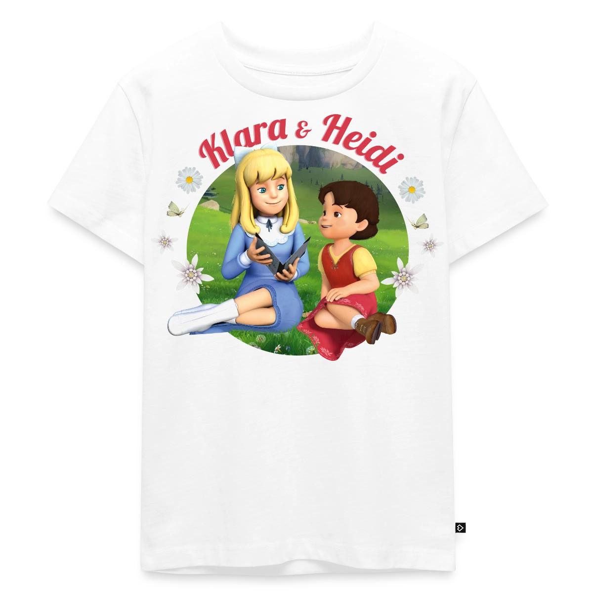 Spreadshirt T-Shirt Heidi Klara & Heidi Freundschaft Kinder Premium T-Shirt (1-tlg)