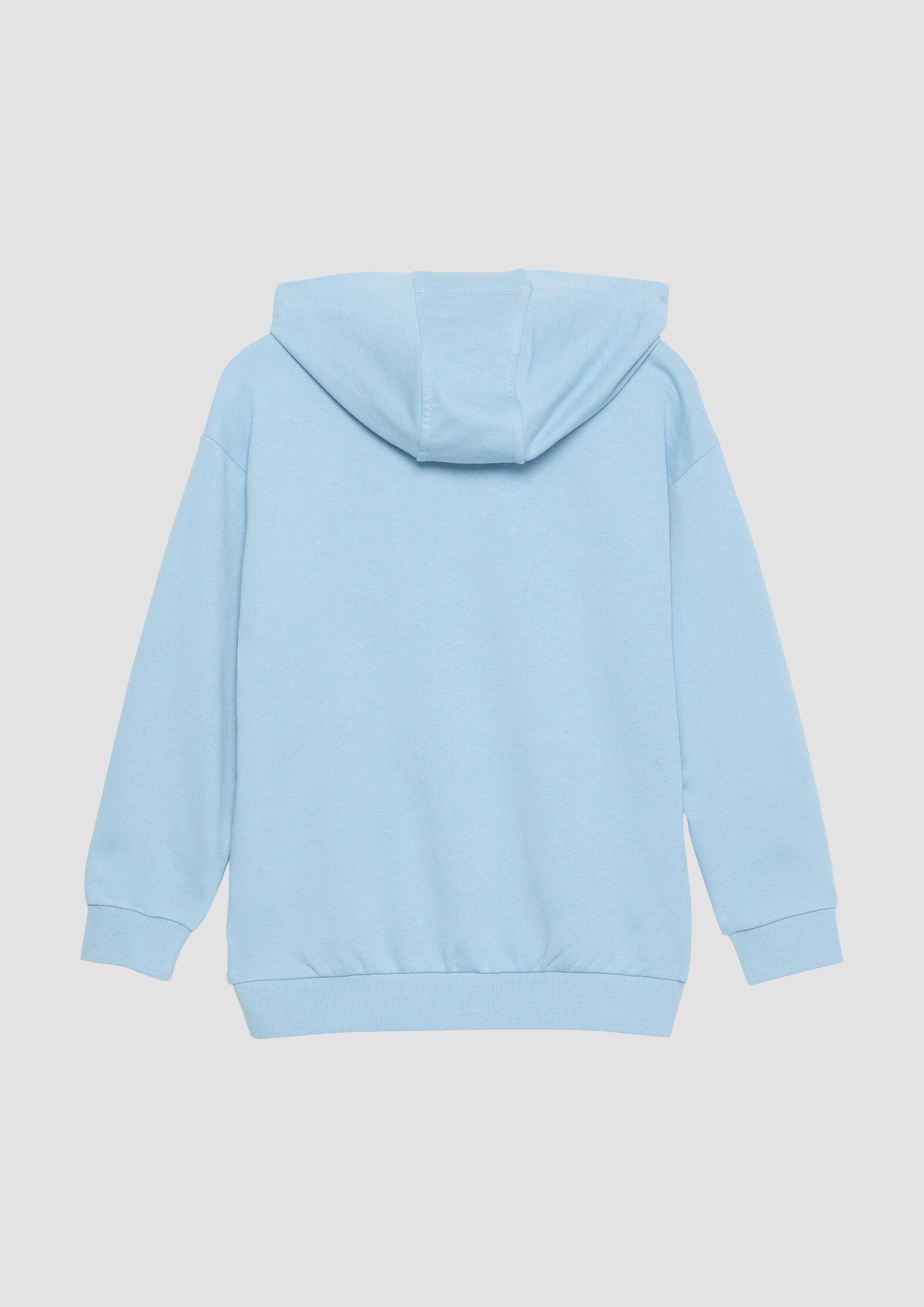 s.Oliver Sweatshirt Sweatshirt Oversized Hoodie mit Frontprint günstig online kaufen