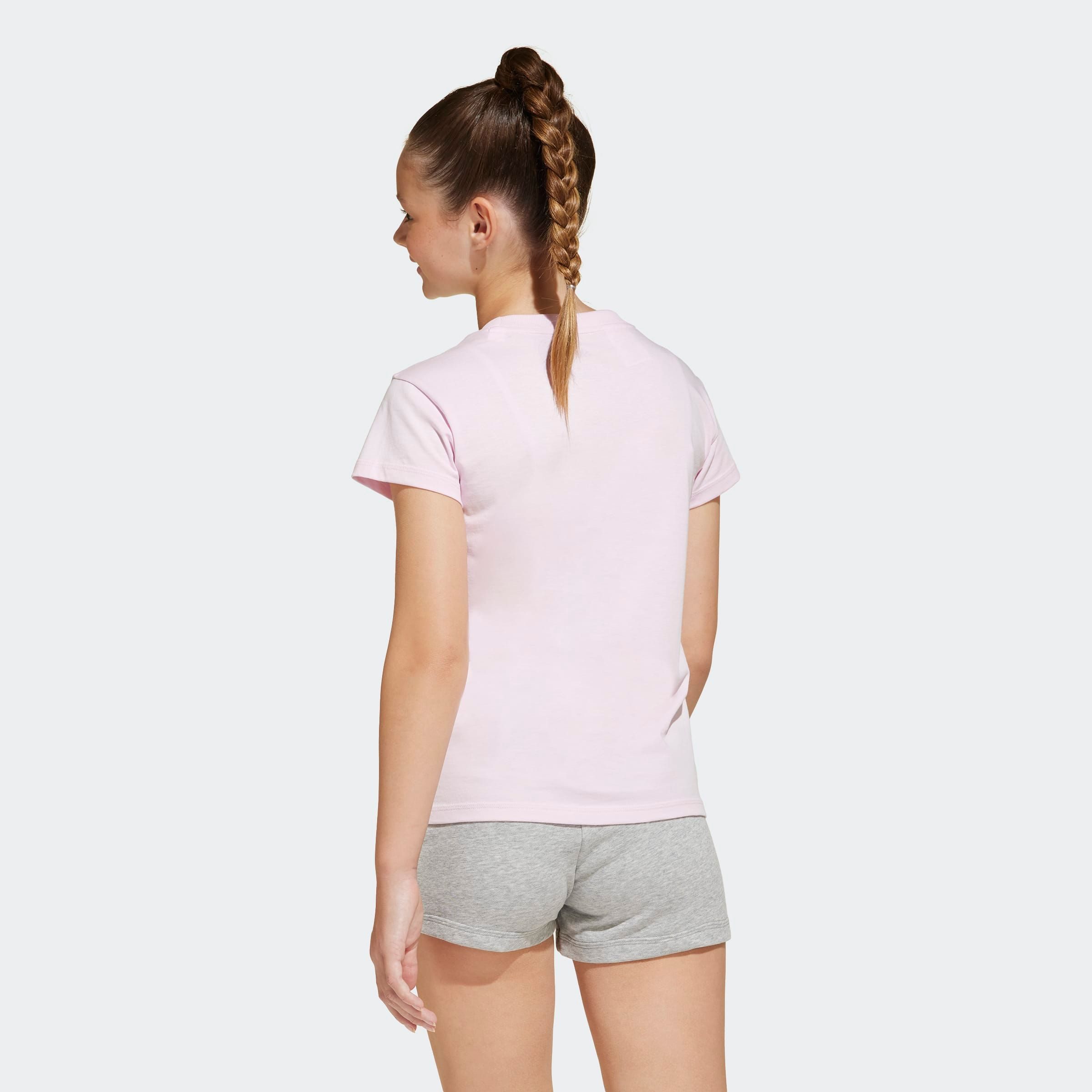 adidas Sportswear T-Shirt JG BL TEE 160 für Kinder, mit Rundhalsausschnitt, ohne Verschluss, aus Baumwolle