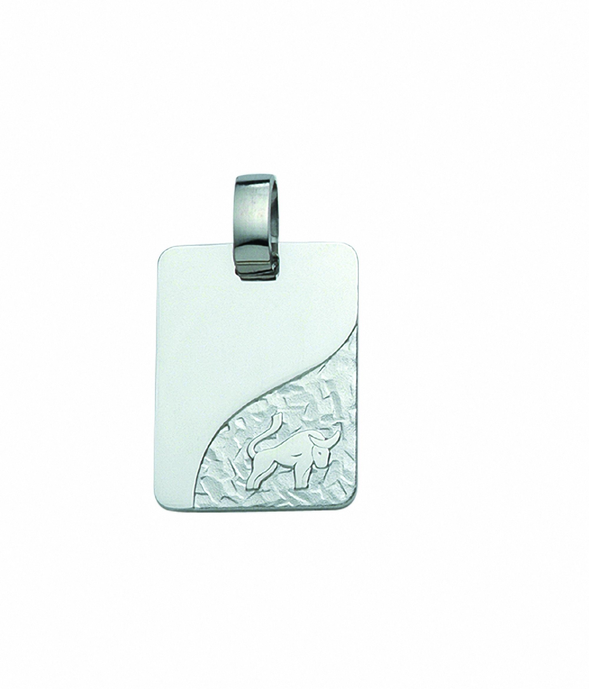 Kettenanhänger Damen & Herren 925 Silber Sternzeichen Anhänger Stier