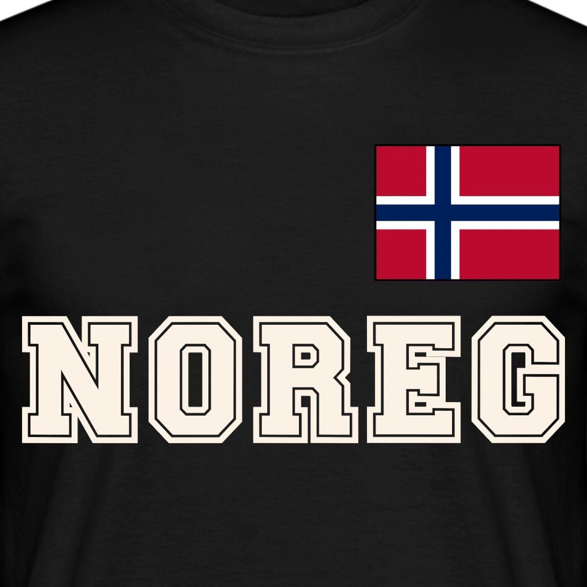 Spreadshirt T-Shirt Norwegen Trikot, Norwegen Fußball Flagge Männer T-Shirt (1-tlg)