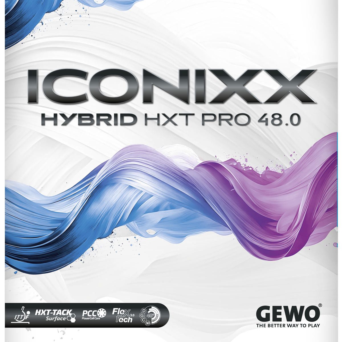 Gewo Tischtennisschläger Iconixx Hybrid HXT Pro 48.0