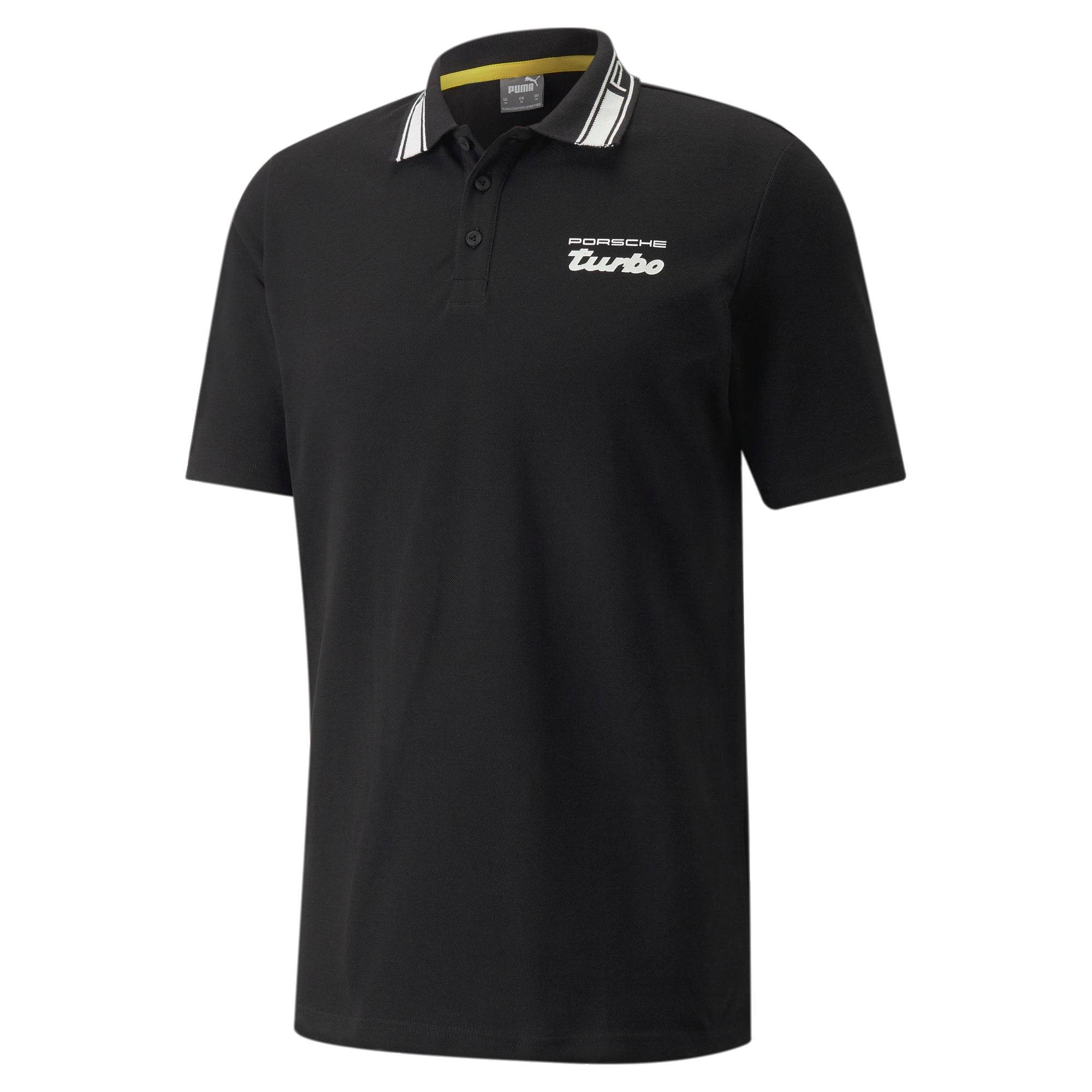 Poloshirt Porsche Legacy Puma Polo Shirt "Turbo" - schwarz