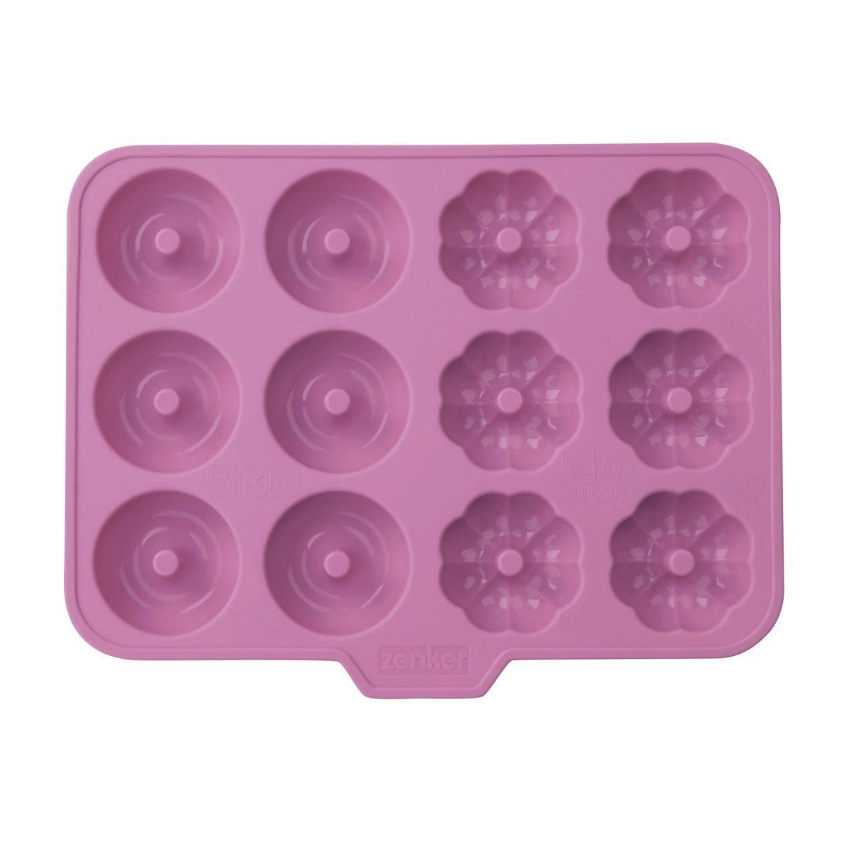 Zenker Silikonform Silikonbackform Mini Donuts